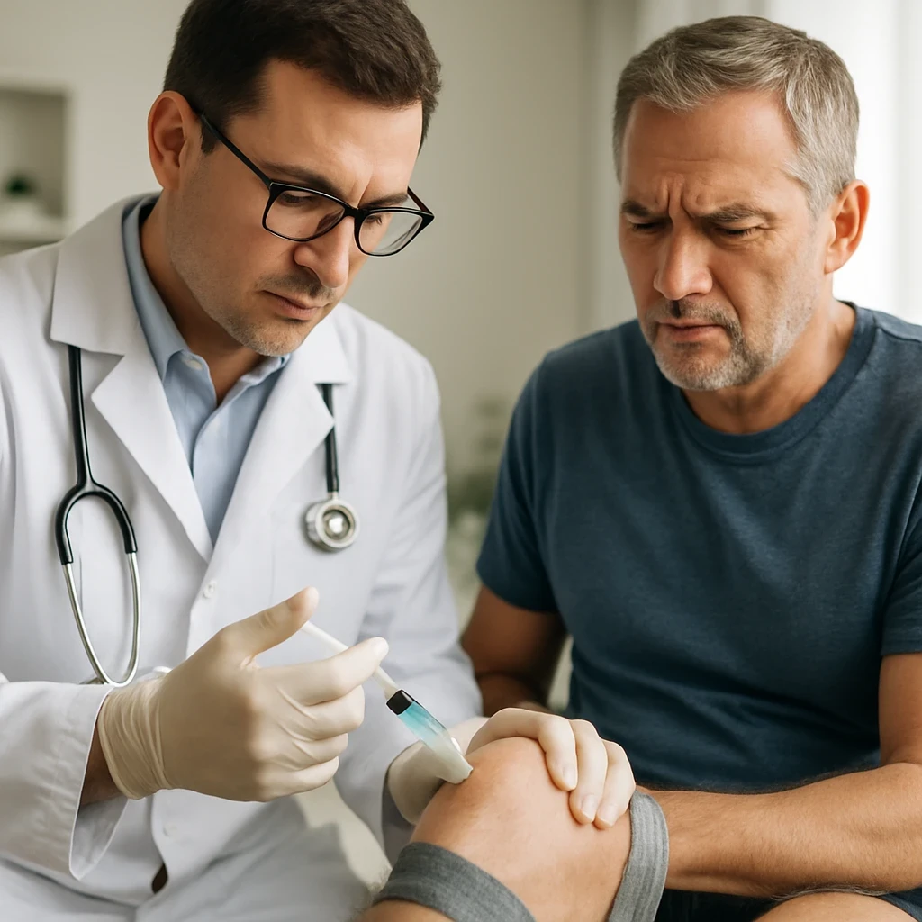 Kiedy lekarz zaleca iniekcje dostawowe w ramach rehabilitacji?